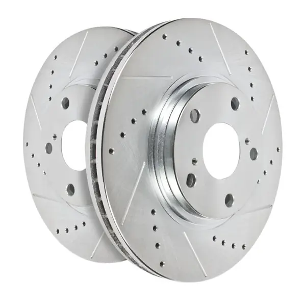 Power Stop 17-22 Ford F-550 Super Duty Rear Right Evolution Drilled & Slotted Rotor