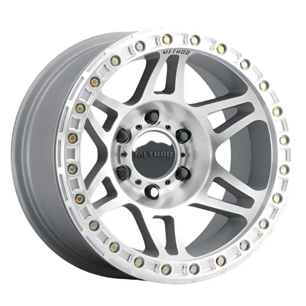 Method MR106 Beadlock 17x9 -44mm Offset 5x5 71.5mm CB Machined/Clear Coat w/BH-H24125 Wheel