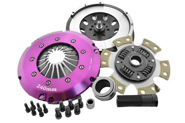 XClutch 11-13 BMW 335is Base 3.0L Stage 2R Extra HD Sprung Ceramic Clutch (6 Bolt/PB in Input Shaft)
