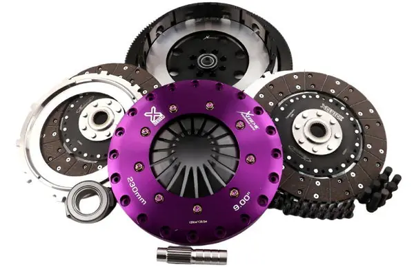 XClutch 17-21 Honda Civic Type R 2.0L 9in Twin Solid Organic Clutch Kit
