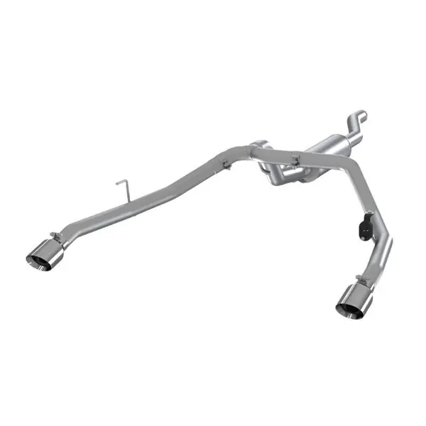 MBRP 2020 Jeep Gladiator 3.6L 2.5in Dual Rear Exit Cat Back Exhaust 304