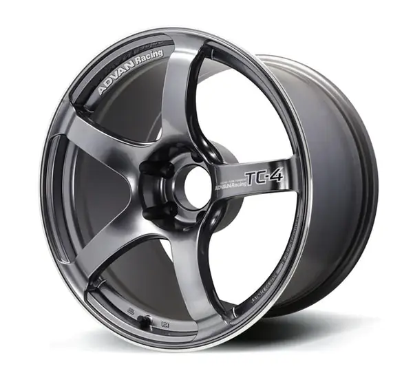 Advan TC4 18x9.5 +45 5-114.3 Racing Gunmetallic and Ring Wheel