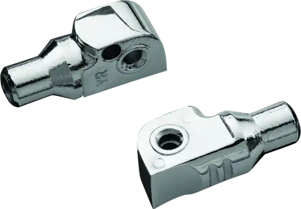 Kuryakyn Tapered Peg Adapter Yamaha Rear Chrome
