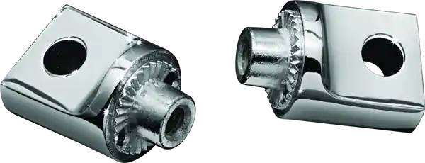 Kuryakyn Non-Pivot Splined Male Adapter Chrome