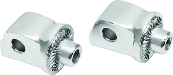 Kuryakyn Splined Passenger Peg Adapter Chrome
