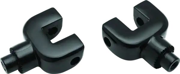 Kuryakyn Splined Passenger Peg Adapter Indian Black