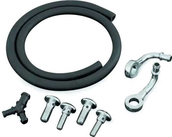 Kuryakyn Bluegrass Breather Kits 93-06 with CV Carb, 01-17 Delphi(ex. 08-17 Touring)