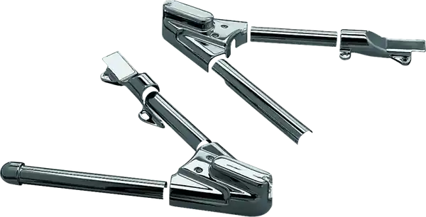 Kuryakyn Swingarm Cover Kit - Unlighted 00-07 Softail Models Chrome