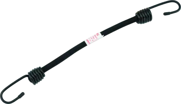 BikeMaster Bungee 12in Heavy Duty 2 Hook Black