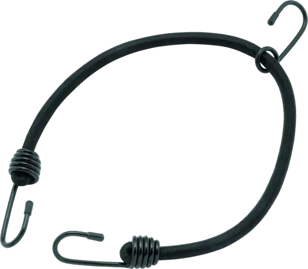 BikeMaster Bungee 24in Heavy Duty 3 Hook Black