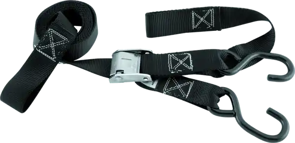 BikeMaster Tiedown 1-1/2 Integrated Softhook - Black
