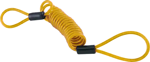 Bully Lock Disc Reminder 4in Lock - Yellow