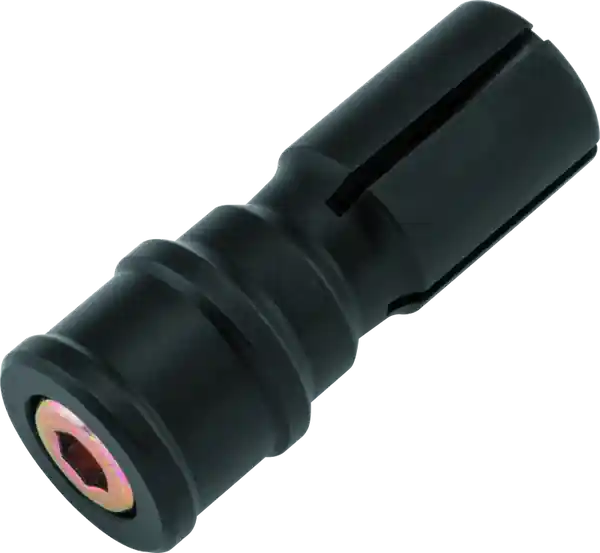 BikeMaster Adapter for 1in Barend Mirror - Black