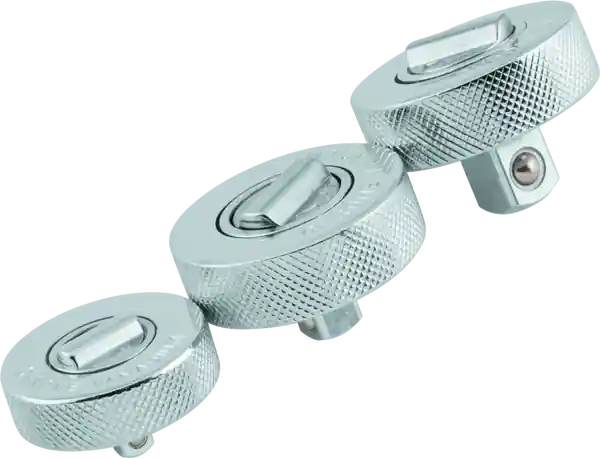 BikeMaster 3-pc Palm Rachet Set - 1/4in Drive / 3/8in Drive / 1/2in Drives