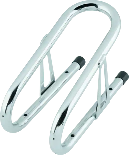BikeMaster 3-1/2in Wheel Chock Chrome
