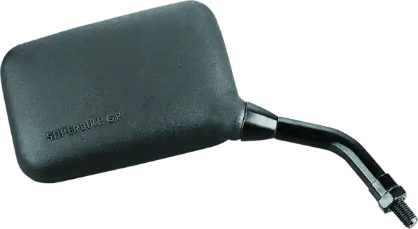 BikeMaster Superbike AX Mirror 10mm - Right - Black
