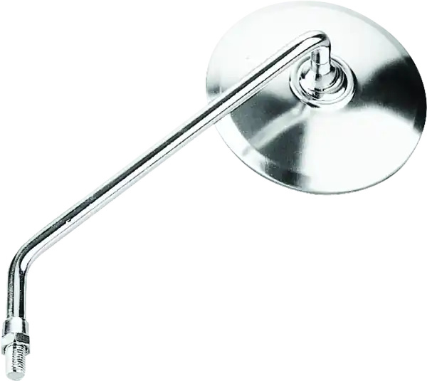 BikeMaster Round Mirror 10mm Right - Stainless