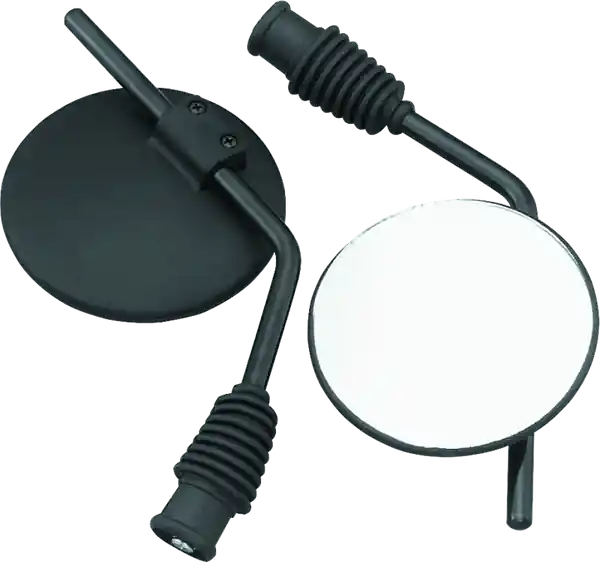 BikeMaster Universal Enduro Mirror Yamaha 10mm - Each - Black