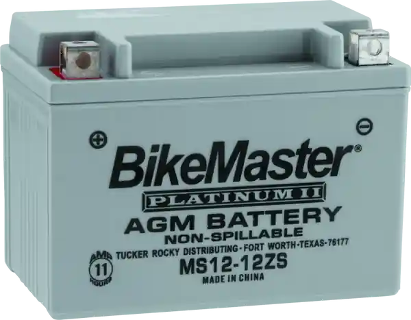 BikeMaster AGM Battery - MS12-12ZS