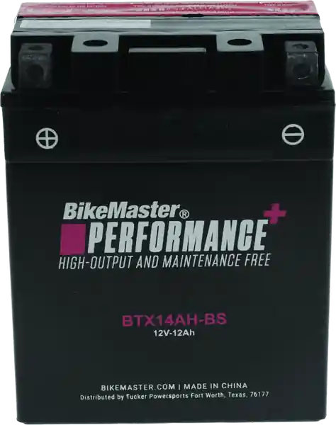BikeMaster BTX14AH-BS Battery