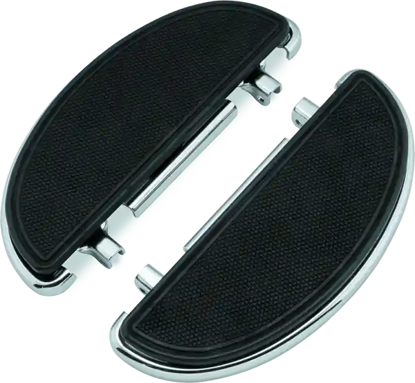 Bikers Choice 82-20 FLH FLT 86-17 FLST Chrome Half-Moon Floorboard Kit