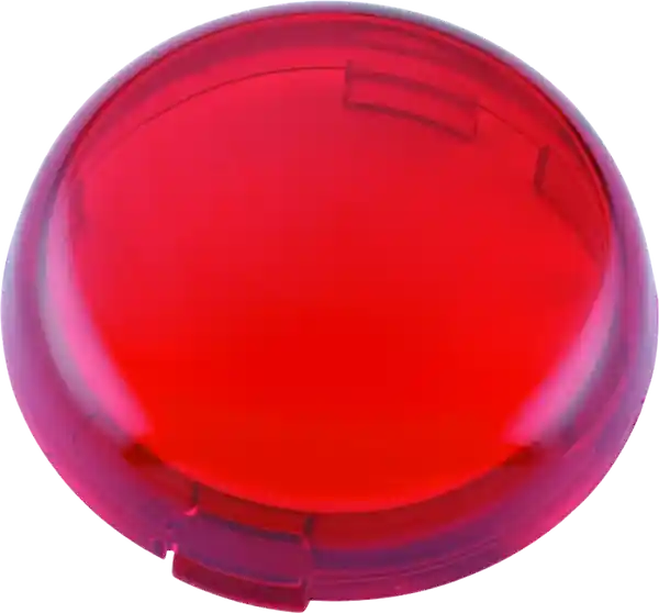 Bikers Choice Red Replacement Bullet Turn Signal Lens