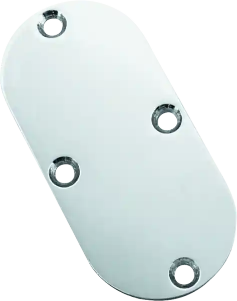 Bikers Choice 65-86 FL FX 4 Speed Chrome Inspection Cover Replaces H-D 60572-78T No Shifter Hole