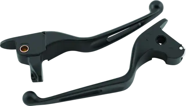 Bikers Choice 14-16 FLH FLT Black Vortex Lever Set