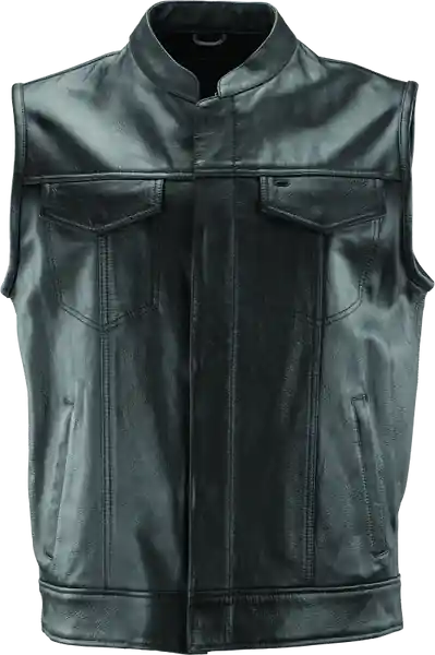 River Road Vandal Club Vest Black - Large