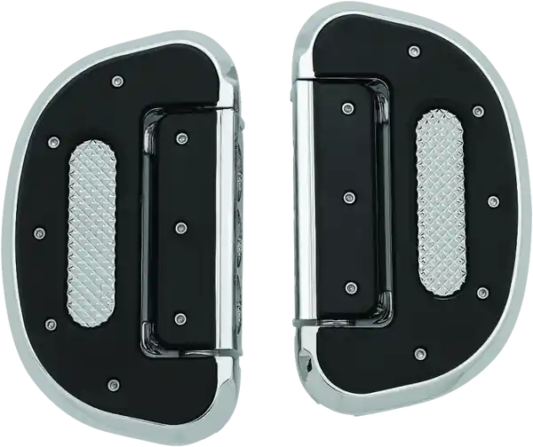 Kuryakyn Heavy Industry Passenger Floorboard Without Adapter Chrome