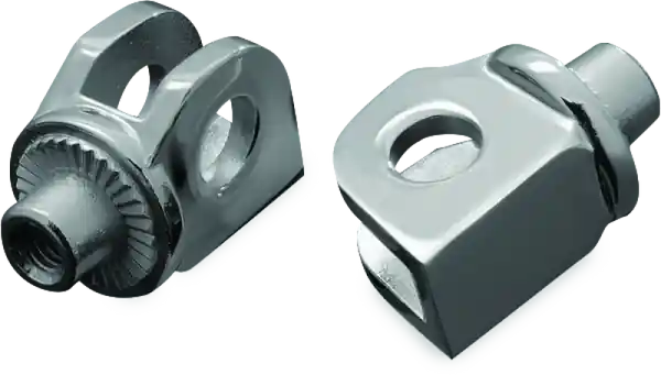 Kuryakyn Splined Peg Adapter Kawasaki Front Chrome