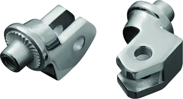 Kuryakyn Splined Peg Adapter Yamaha Front Chrome