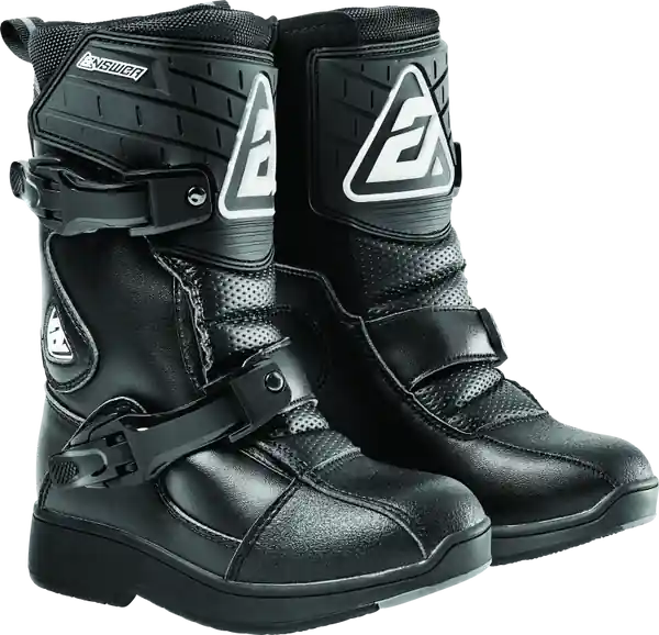 Answer Peewee Boot Black Youth - 12