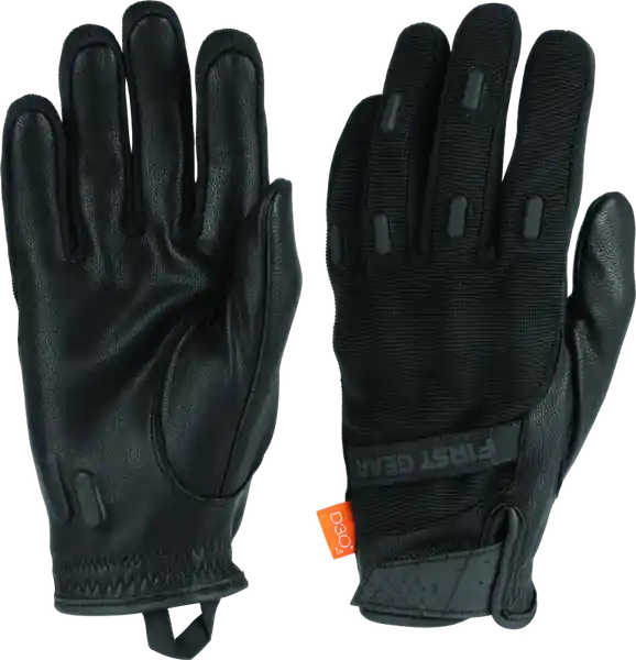 FIRSTGEAR Torque Gloves Mens Black - Large
