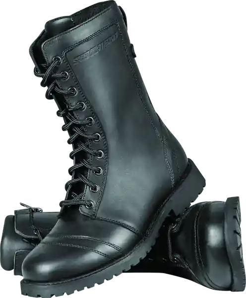 Speed and Strength Fast Times Leather Boots Black Womens - 8