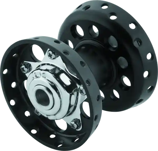 Bikers Choice 36-66 Big Twin Black Star Hub With Cone Style Bearing
