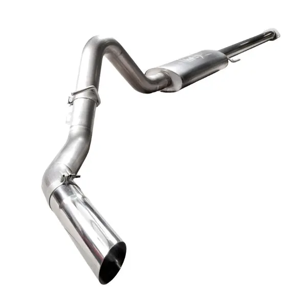 Stainless Works 2011-14 F-150 3.5L 3-1/2in Catback Chambered Muffler Factory Connection