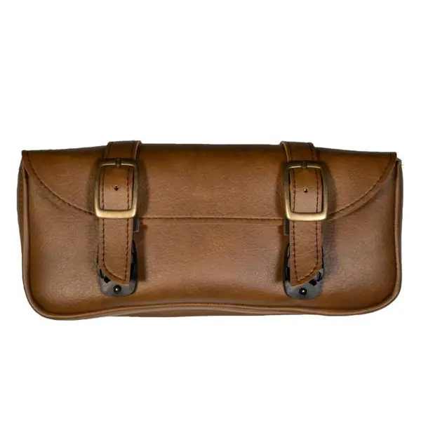 Willie & Max Universal Brass Monkey Tool Bag (12 in L x 5 in W x 2.5 in H) - Warm Brown