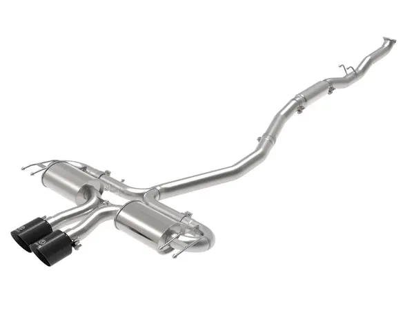 aFe Takeda 3in 304 SS Cat-Back Exhaust System w/Black Tips 17-20 Honda Civic Sport L4-1.5L (t)
