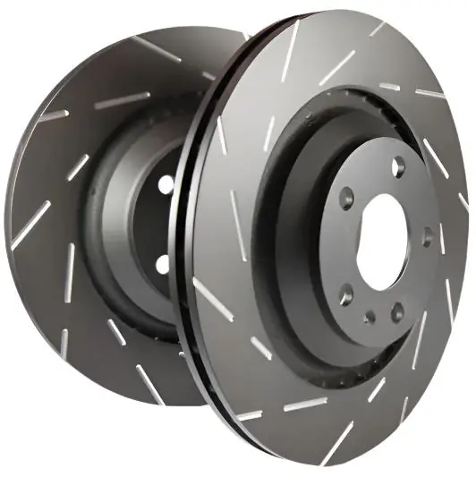 EBC 2016+ Fiat 124 Spider 1.4L Turbo USR Slotted Front Rotors
