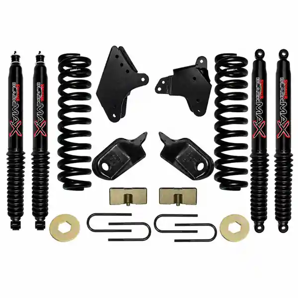Skyjacker 4" 80-96 Lift Kit w/ Black Max Shocks F250,350 2WD