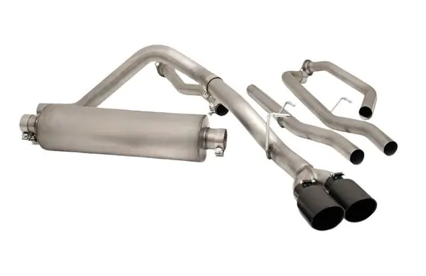 GIbson 22-24 Toyota Tundra 3.5L-T V6 Crew Max Stainless Cat Back Dual Sport Exhaust