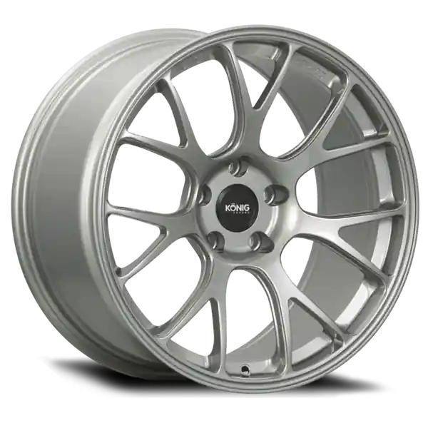 Konig Forged F1M 18X8.5 5X114.3 ET35 Ash Silver Knurled Bead