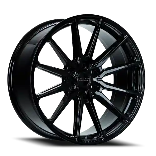 Vossen HF6-1 22x9.5 / 6x135 / ET20 / Deep Face / 87.1 - Gloss Black Wheel