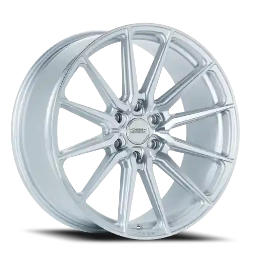 Vossen HF6-1 22x9.5 / 6x139.7 / ET20 / Deep Face / 106.1 - Silver Polished Wheel