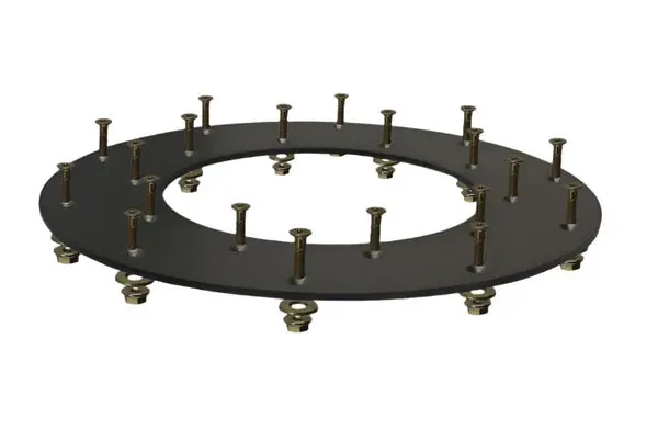 Fidanza Friction Plate Kit Hardware Pack (21 pcs hardware only)