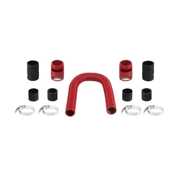 Mishimoto 24in Flexible Radiator Hose Kit Red