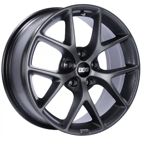 BBS SR 17x7.5 5x112 ET45 Satin Grey Wheel -82mm PFS/Clip Required