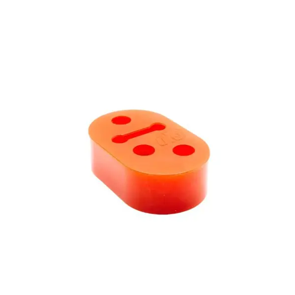 Turbo XS Universal 12mm Two Position Polyurethane Exhaust Hanger - Red