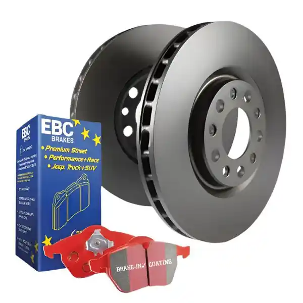 EBC S12 Kits Redstuff Pads and RK Rotors